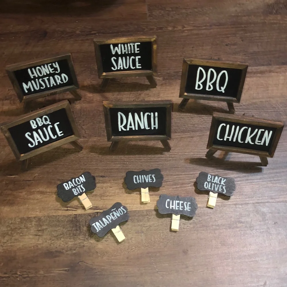 Loaded Potato Bar Signage {Wedding/Birthday/Gender Reveal}
